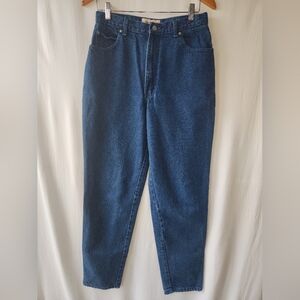 Vintage Sasoon Blue Wash High Rise Mom Jeans Size 8
